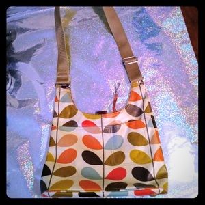 Orla Kiely original STEM sling crossbody purse